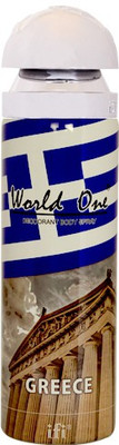 5% OFF on World One Greece Deodorant Spray - For Men