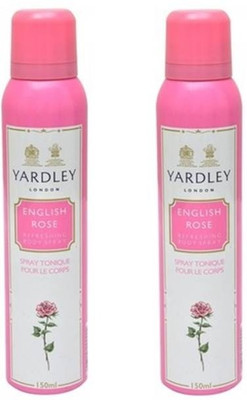3% OFF on Yardley English rose Deodorant Spray -
