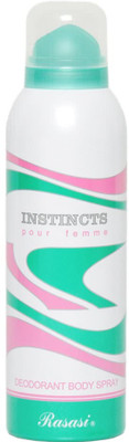 10% OFF on Rasasi Instincts Deodorant Spray - For Women 10% OFF on Rasasi Instincts Deodorant Spray - For Women