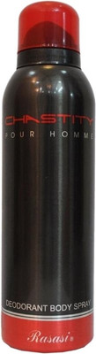 13% OFF on Rasasi Chastity Deodorant Spray - For Men 13% OFF on Rasasi Chastity Deodorant Spray - For Men