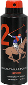 Beverly Hills Polo Club Sport 2 Deodorant Spray - 175 Ml - For Men