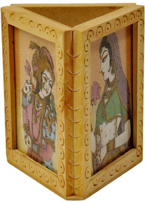 2% OFF on Ufc Mart Beautiful Gemstone Painting Pen Stand Gift 1 Compartments Wooden Burst Proof 2% OFF on Ufc Mart Beautiful Gemstone Painting Pen Stand Gift 1 Compartments Wooden Burst Proof