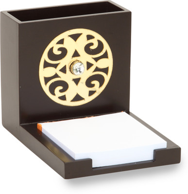 Cocktail Classy 2 Compartments Wood Pen Stand Cocktail Classy 2 Compartments Wood Pen Stand