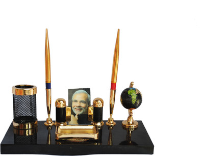 16% OFF on Kebica Executive Series 6 Compartments Plastic Pen Stand