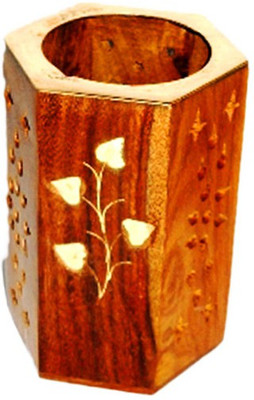 31% OFF on Pindia Desk Organizer 1 Compartments Wooden Pen Stand 31% OFF on Pindia Desk Organizer 1 Compartments Wooden Pen Stand