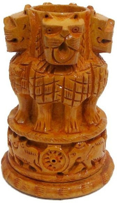 59% OFF on Unique Design Wooden Ashoka Pillar Showpiece - 10 cm 59% OFF on Unique Design Wooden Ashoka Pillar Showpiece - 10 cm