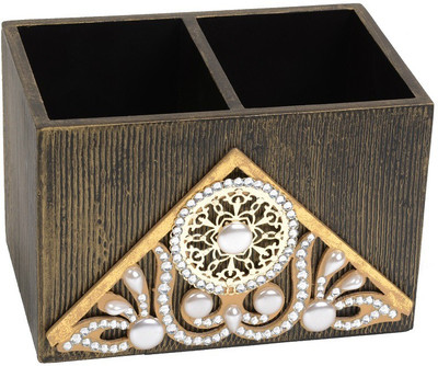 15% OFF on Aradhana Arts Tukins 1 Compartments Wood Utility Decoratives