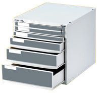 Buy Anak 6 Compartments Plastic Modular Drawer System Grey