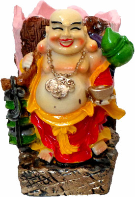 55% OFF on Modish Look Laughing Buddha Good Luck 1 Compartments Polyresin Pen Stand 55% OFF on Modish Look Laughing Buddha Good Luck 1 Compartments Polyresin Pen Stand