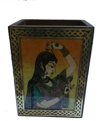 25% OFF on Miracle Furnishings Traditional 1 Compartments Wooden Pen Stand 25% OFF on Miracle Furnishings Traditional 1 Compartments Wooden Pen Stand