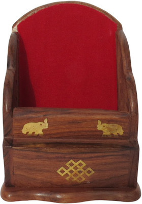 49% OFF on Pindia MPH 1 Compartments Wooden, Brass Mobile Holder 49% OFF on Pindia MPH 1 Compartments Wooden, Brass Mobile Holder