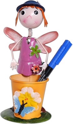 40% OFF on Super Drool Pretty Girl 1 Compartments Tin Pen Stand