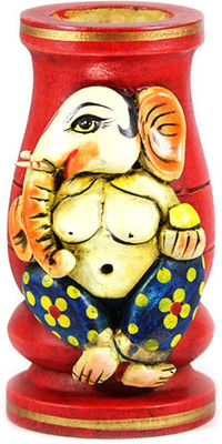 19% OFF on KraftNation PM-003 1 Compartments Wood Pen Stand