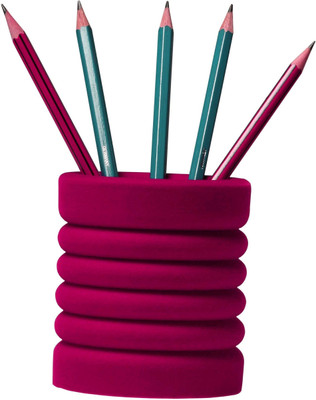 ISEO Ringed 1 Compartments Rubber, Nylon Pen Stand ISEO Ringed 1 Compartments Rubber, Nylon Pen Stand