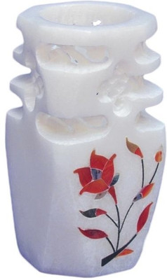 45% OFF on Artist Haat Handcrafted With Inlay Grill Work (Floral) 1 Compartments Marble Pen Stand 45% OFF on Artist Haat Handcrafted With Inlay Grill Work (Floral) 1 Compartments Marble Pen Stand