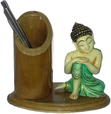 26% OFF on Advent Crafts Buddha Idol 1 Compartments Wooden Pen Stand 26% OFF on Advent Crafts Buddha Idol 1 Compartments Wooden Pen Stand