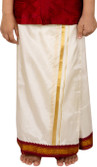 19% OFF on Thangamagan Self Design Boy's Dhoti
