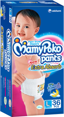 4% OFF on Mamy Poko Pants Diaper - Large 4% OFF on Mamy Poko Pants Diaper - Large