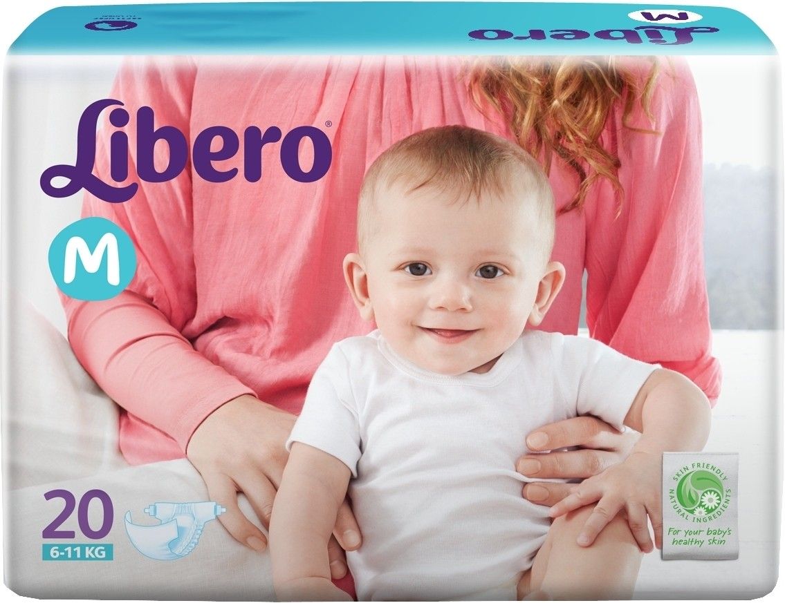Libero baby diaper medium - 2 pieces 06, baby diaper rash testicles thighs