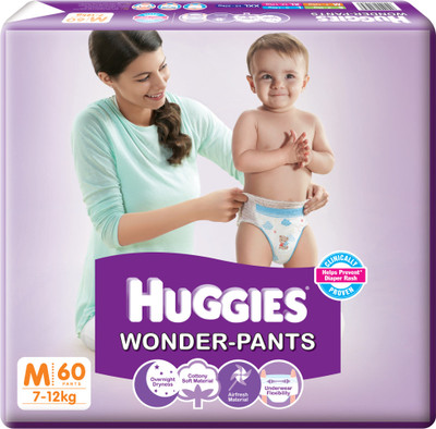 Huggies Wonder-pants Diaper - Medium (44 Pieces) 