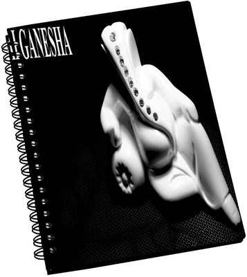 69% OFF on AMY Jai Ganesha Worship A5 Notebook Spiral Bound