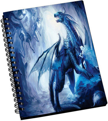 74% OFF on AMY 3D Dark Fantasy Dragon with Angles A5 Notebook Spiral Bound 74% OFF on AMY 3D Dark Fantasy Dragon with Angles A5 Notebook Spiral Bound