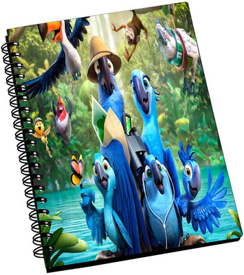 74% OFF on AMY Cute Rio 2 Family A5 Notebook Spiral Bound 74% OFF on AMY Cute Rio 2 Family A5 Notebook Spiral Bound