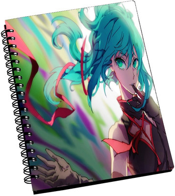 74% OFF on AMY Animated Green Eye Girl A5 Notebook Spiral Bound 74% OFF on AMY Animated Green Eye Girl A5 Notebook Spiral Bound