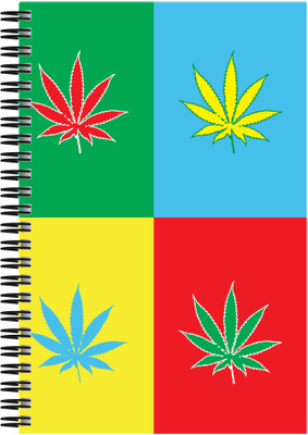 21% OFF on Art Emporio Weed Pop Art A5 Notebook Spiral 21% OFF on Art Emporio Weed Pop Art A5 Notebook Spiral