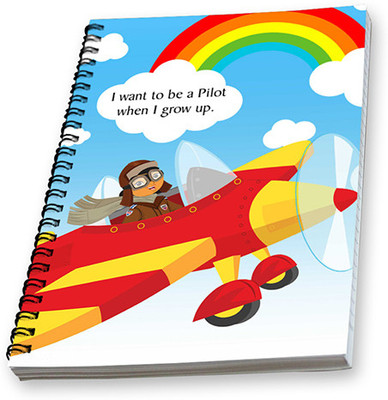 66% OFF on Effit Cartoonic Plane A5 Notebook Spiral Bound 66% OFF on Effit Cartoonic Plane A5 Notebook Spiral Bound