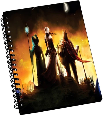 74% OFF on AMY Three Warrior in Night A5 Notebook Spiral Bound 74% OFF on AMY Three Warrior in Night A5 Notebook Spiral Bound