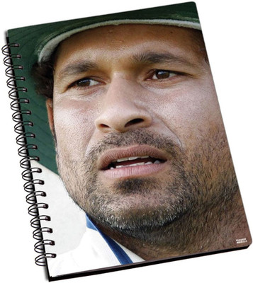 77% OFF on Shoprock Sachin Face A5 Notebook Ring Bound