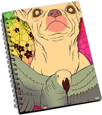 77% OFF on Shoprock Animal Art A5 Notebook Ring Bound