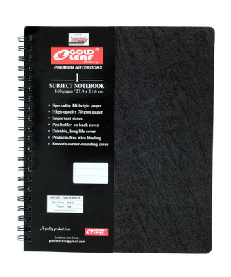 2% OFF on Gold Leaf A4 Notebook Spiral Bound 2% OFF on Gold Leaf A4 Notebook Spiral Bound