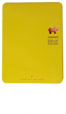 12% OFF on Pinnacle Yellow Tin Notebbok Assorted Notebook Adhesive Bound 12% OFF on Pinnacle Yellow Tin Notebbok Assorted Notebook Adhesive Bound