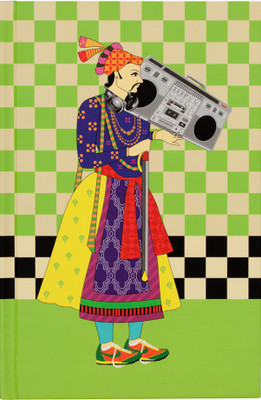 35% OFF on India Circus Maharaja Loves Music A6 Notebook Hard Bound