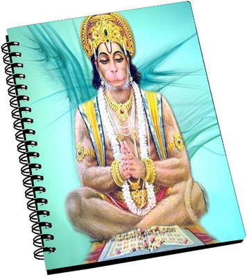 74% OFF on AMY 3D Lord Hanuman Reading Ramyan A5 Notebook Spiral Bound 74% OFF on AMY 3D Lord Hanuman Reading Ramyan A5 Notebook Spiral Bound