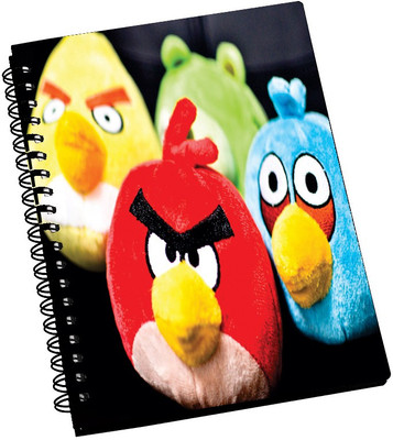 74% OFF on AMY Multiple Angry Birds A5 Notebook Spiral Bound 74% OFF on AMY Multiple Angry Birds A5 Notebook Spiral Bound