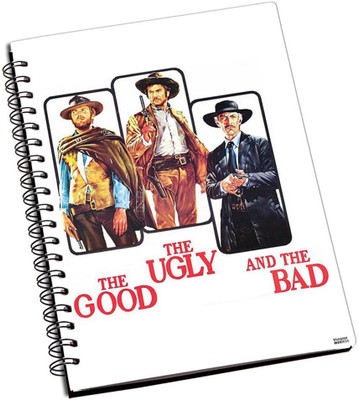 74% OFF on Shoprock Good The Bad And The Ugly A5 Notebook Ring Bound