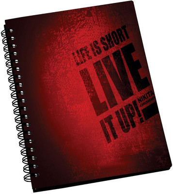 74% OFF on AMY Abstract Life Is Short Live It Up Quote A5 Notebook Spiral Bound 74% OFF on AMY Abstract Life Is Short Live It Up Quote A5 Notebook Spiral Bound