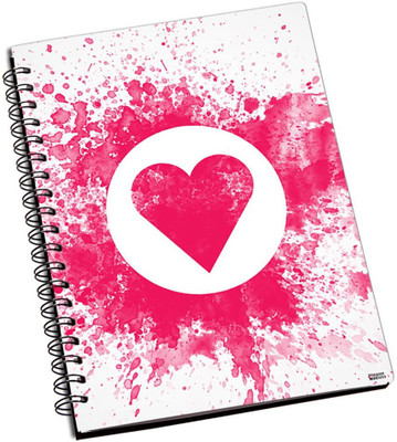 77% OFF on Shoprock Love Heart A5 Notebook Ring Bound 77% OFF on Shoprock Love Heart A5 Notebook Ring Bound