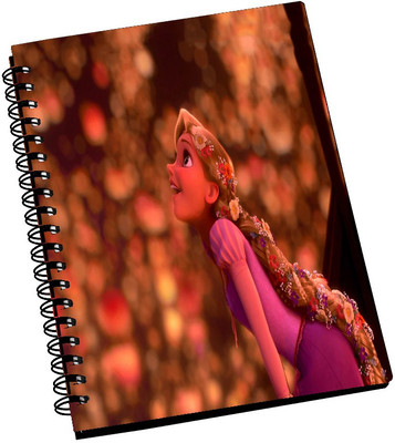 74% OFF on AMY Beautiful 3d Rapunzel A5 Notebook Spiral Bound 74% OFF on AMY Beautiful 3d Rapunzel A5 Notebook Spiral Bound