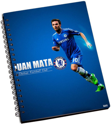 77% OFF on Shoprock Juan Mata Chelsea Fc A5 Notebook Ring Bound