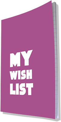 67% OFF on Effit My Wish List A4 Notebook Soft Bound
