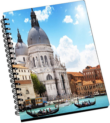 74% OFF on AMY Beautiful Venice Lake Scenery A5 Notebook Spiral Bound 74% OFF on AMY Beautiful Venice Lake Scenery A5 Notebook Spiral Bound