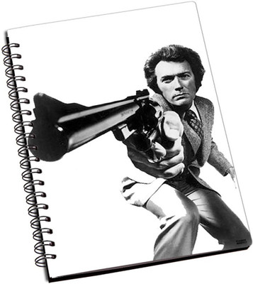 77% OFF on Shoprock Clint Eastwood Dirty Harry A5 Notebook Ring Bound