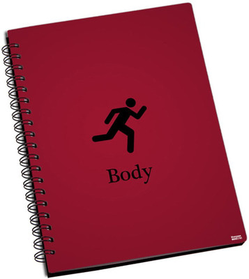 60% OFF on Shoperite Mind Body Soul A5 Notebook Ring Bound