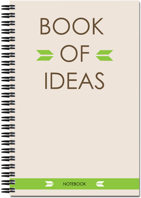 21% OFF on Art Emporio Book of Ideas A5 Notebook Spiral Bound 21% OFF on Art Emporio Book of Ideas A5 Notebook Spiral Bound