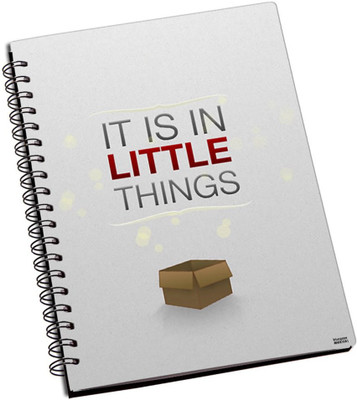 50% OFF on Shoperite Important Little Things A5 Notebook Ring Bound