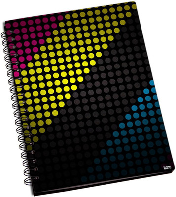 50% OFF on Shoperite Abstract Polka A5 Notebook Ring Bound